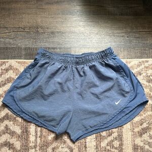 Nike Women's Athletic Shorts in Slate Blue